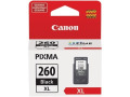 Canon PG-260 XL Original Extra Large Yield Inkjet Ink Cartridge - Black - 1 Pack