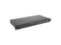 16-Port 10/100/1000 Mbps 1U Rack-Mount/Desktop Gigabit Ethernet Unmanaged Switch with PoE+, 230W, Metal Housing