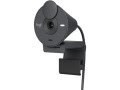 Logitech BRIO Webcam - 2 Megapixel - 30 fps - Graphite - USB Type C - Retail