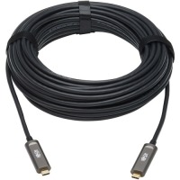 Tripp Lite USB 3.2 Gen 2 Fiber Active Optical Cable, M/M, 10 m (33 ft.) image
