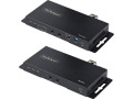 StarTech.com 4K HDMI over Fiber Extender Kit, 4K 60Hz, 3300ft (1km) Single Mode/1000ft (300m) Multimode LC Fiber Optic, HDR, IR Extender