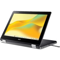 Acer Chromebook Spin 512 R856TN R856TN-P20G 12" Touchscreen Convertible 2 in 1 Chromebook - HD+ - 1366 x 912 - Intel N200 Quad-core (4 Core) 1 GHz - 8 GB Total RAM - 64 GB Flash Memory - Shale Black image