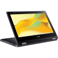 Acer Chromebook Spin 511 R756T R756T-C9PB 11.6" Touchscreen Convertible 2 in 1 Chromebook - HD - 1366 x 768 - Intel N100 Quad-core (4 Core) 800 kHz - 8 GB Total RAM - 64 GB Flash Memory - Shale Black image