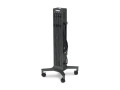 Bretford CUBE Tower Pre-Wired Mobile Charging Station - Charcoal