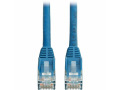 Cat6 Gigabit Snagless Molded UTP Ethernet Cable (RJ45 M/M), PoE, LSZH,Blue,15m