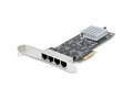 StarTech.com 4-Port 2.5GBase-T Ethernet Network Adapter Card - PCIe 2.0 x4