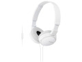 Sony ZX On-Ear Monitor Headphones, White, MDRZX110AP/W