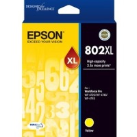 Epson DURABrite Ultra 802XL Original High Yield Inkjet Ink Cartridge - Yellow - 1 Pack image