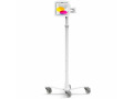 Compulocks iPad 10.9" 10th Gen Space Enclosure Medical Rolling Cart Extended Plus Hub