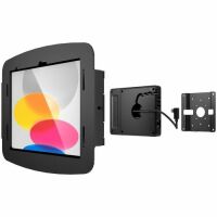 Compulocks Mounting Enclosure for Tablet, iPad (10th Generation), Docking Station, Printer, Scanner, Bar Code Scanner, Monitor - Black image