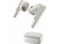 Poly Voyager Free 60 UC M White Sand Earbuds+ BT700 USB-A Adapter + Basic Charge Case