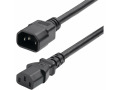 StarTech.com 6ft (1.8m) Power Extension Cord, IEC 60320 C14 to C13 PDU Power Cord, 13A 250V, 16AWG, UL Listed Components