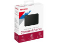 Toshiba Canvio Advance HDTCA10XR3AA 1 TB Portable Hard Drive - External - Red