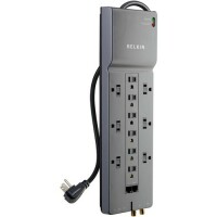 Belkin 12 Outlet Home and Office Surge Protector with 8ft Power Cord image
