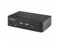 StarTech.com 2-Port DisplayPort 1.4 KVM Switch, 8K 60Hz / 4K 144Hz, 2x USB 3.0 Ports, 4x USB 2.0 Ports, Hotkey Switching, TAA Compliant