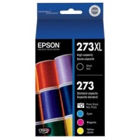 Epson Claria Premium 273XL/273 Original High (XL) Yield Inkjet Ink Cartridge - Combo Pack - Photo Black, Cyan, Magenta, Yellow, Black - 5 Pack image