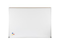 Moore Co 2H2NH-25 Whiteboard 4' x 8' (Magnetic) with Frame and Trough