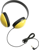 Califone 2800-YL CT Listening First Stereo Headphone - Yellow, Chew resistant image