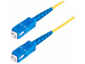 StarTech.com 30m (98.4ft) SC to SC (UPC) OS2 Single Mode Simplex Fiber Optic Cable, 9/125µm, 40G/100G, LSZH Fiber Patch Cord