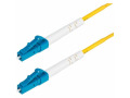 StarTech.com 1m (3.3ft) LC to LC (UPC) OS2 Single Mode Simplex Fiber Optic Cable, 9/125µm, 40G/100G, LSZH Fiber Patch Cord