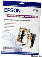 Epson 8x10 Glossy Premium Photo Paper 20-Sheets image