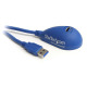 5ft Desktop SuperSpeed USB 3.0 Extension Cable, A to A - M/F