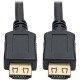 Tripp Lite High-Speed HDMI Cable w/ Gripping Connectors 1080p M/M Black 50ft 50''