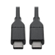 USB 2.0 Cable with 5A Rating, USB-C to USB-C (M/M), 3 ft.