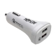 USB Car Charger, Quick Charge - Dual USB-A 3.0, UL 2089 Certified
