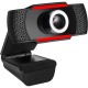 Adesso CyberTrack CyberTrack H3 Webcam - 1.3 Megapixel - 30 fps - Black, Red - USB 2.0