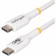 StarTech.com 3ft White USB-C Charging Cable, USB-IF Certified USB C Cable, 240W PD EPR, USB 2.0 Type-C Laptop Charger Cord, TPE Jacket