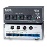 Extron MLS103SV Medialink Versatools S-Video w/Stereo Audio Switcher