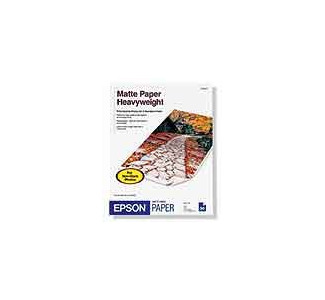 Epson 8.5x11 Matte Paper Heavyweight 50-Sheet