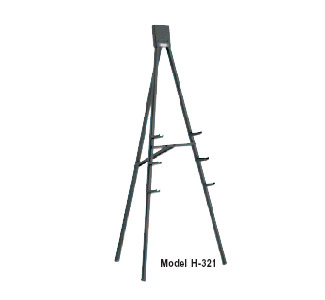 Da-Lite H321 Bantam 5' Black Powder Coated Easel