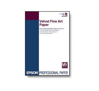 EPSON 8.5" x 11" Velvet Fine Art Paper-20 Sheets