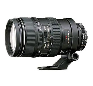 Nikkor 80-400mm f/4.5-5.6D ED VR AF Zoom Lens