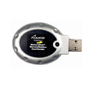 PROMASTER USB 2.0 Memory Stick/Duo/Pro Card Reader