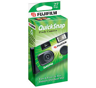 Fuji QuickSnap Flash 400 Single Use Camera