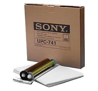 SONY UPC-741 Letter-size Print Pack for UP-D70A & UP-D70AP Printers