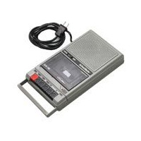 Hamilton HA-802 CASSETTE PLAYER, 1 WATT, 2 JACKS - BUILT IN CONDENSER MIC