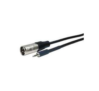 Comprehensive EXF Series XLR Plug to Stereo 3.5mm Mini plug audio cable 25ft