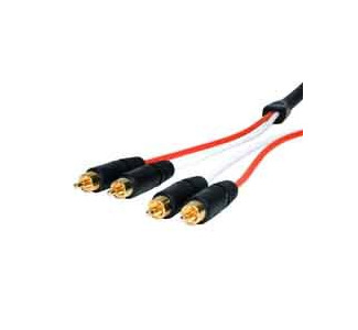 Comprehensive EXF Series Stereo RCA Plug To Plug Premium Audio Cable 10-ft.