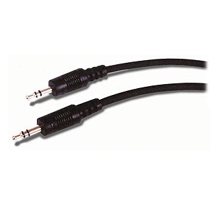Master Mini-Plug Stereo Audio Cable Male to Male - 12 Foot Length