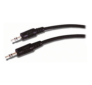 Master Mini-Plug Stereo Audio Cable Male to Male - 6 Foot Length