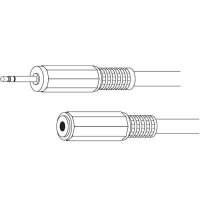 Vanco Stereo Extension Cable 6' 