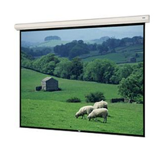 Da-Lite Large Cosmopolitan Electrol 96388 123" x 164" Matte White Electric Screen