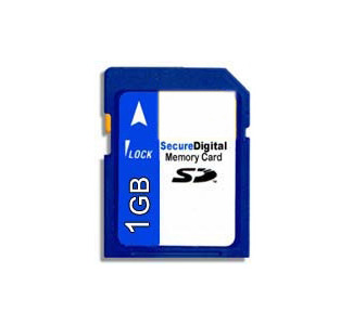 MASTER 1GB SECURE DATA MEMORY CARD