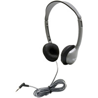 Hamilton MS2L Educational Headphone, 1/8", 1/4" Plugs w/Leatherette Cushions