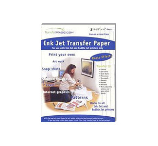 Transfer Magic Inkjet Tranfer Paper - 12 sheets
