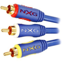NXG  Combo A/V 1 Meter Cable RCA M/M Video & Stereo Audio